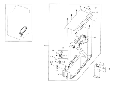 Duct Heater-electric Diagram and Parts List for DV45H7000EW A2-0000 Samsung Dryer