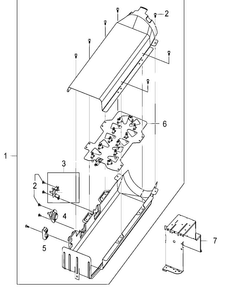 Heater Assy Diagram and Parts List for DV410AER XAA Samsung Dryer