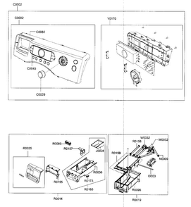 Panel Assy Diagram and Parts List for WF337AAG XAA-0000 Samsung Washer