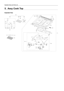 Part Location Diagram of DG94-03689B Samsung Bracket Supporter Assembly