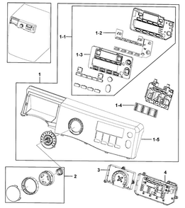 Control Panel Diagram and Parts List for WF431ABW XAA-0000 Samsung Washer