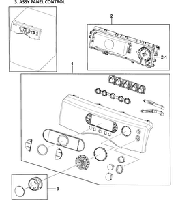 Part Location Diagram of DC92-00152A Samsung Electronic Display Control Board