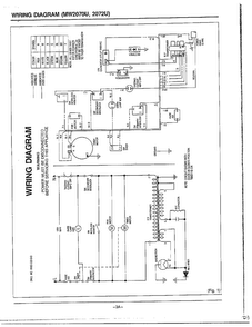 Wiring Diagram Diagram and Parts List for MW2170U XAA Samsung Microwave