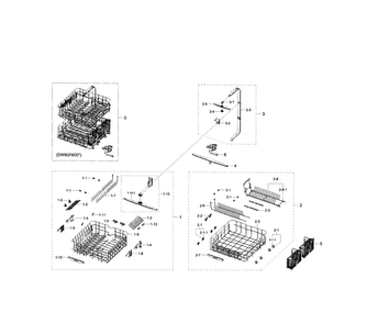 Part Location Diagram of DD82-01078A Samsung A/S Assembly-ADJUSTER HANDLE