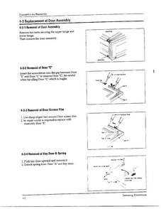 Disassembly And Reassembly Page 2 Diagram and Parts List for MW5580W XAA Samsung Microwave