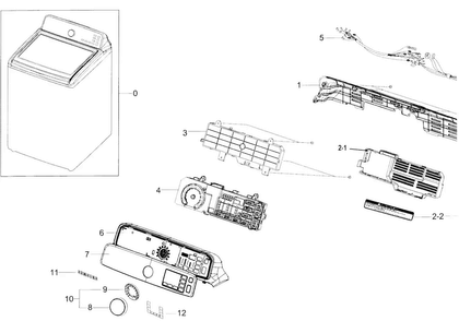 Part Location Diagram of DC68-03065A Samsung Label