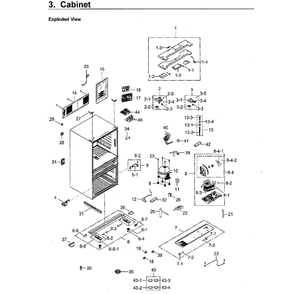Part Location Diagram of DA92-00763K Samsung Inverter Control Board