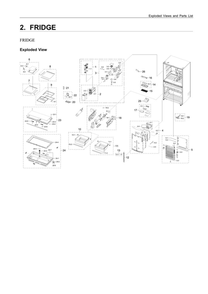 Part Location Diagram of DA97-20034A Samsung Cool Shelf Assembly