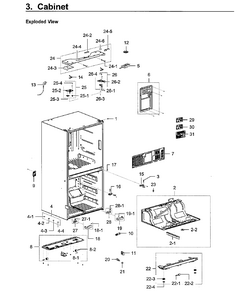 Part Location Diagram of DA92-00763B Samsung PCB Inverter Assembly