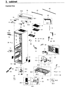 Part Location Diagram of DA66-00385A Samsung SHAFT-HINGE;CORE,SWCH10A