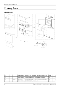 Part Location Diagram of DD92-00058R Samsung Display Control Board Assembly
