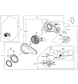 Motor Assy Diagram and Parts List for DV484GTHAWR A1-0001 Samsung Dryer