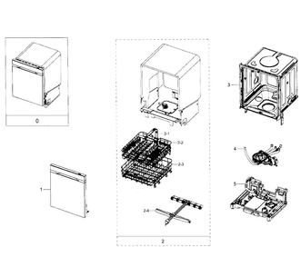 Part Location Diagram of DD82-01836A Samsung Motion Assembly