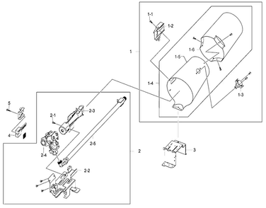 Heater Assy Diagram and Parts List for DV330AGB XAA Samsung Dryer