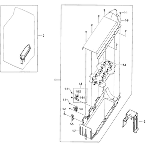 Heater Diagram and Parts List for DV48J7770EP A2-0000 Samsung Dryer