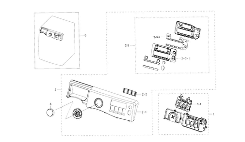 Part Location Diagram of DC97-17028B Samsung Button Assembly