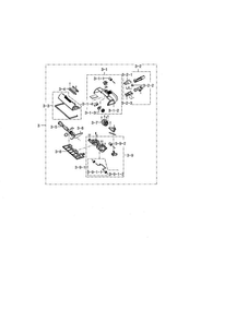 Brush 2 Diagram and Parts List for VCC96P0H1G XAA Samsung Upright Vacuum