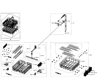 Part Location Diagram of DD61-00505A Samsung HOLDER ACCESSORY;DW9900H
