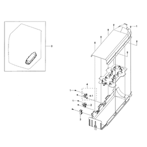 Duct And Burner Diagram and Parts List for DV50K7500EW A3-0001 Samsung Dryer