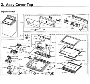 Part Location Diagram of DC93-00260A Samsung Assembly WIRE HARNESS;ORCA,W