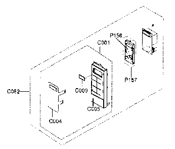 Part Location Diagram of DE34-00330D Samsung Membrane Switch