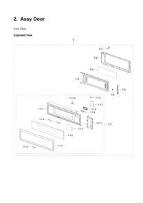 Part Location Diagram of DC07-00149A Samsung Lcd