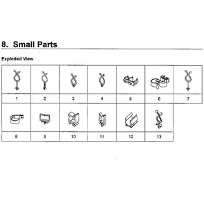 Small Diagram and Parts List for WF45M5500AW A5-0000 Samsung Washer