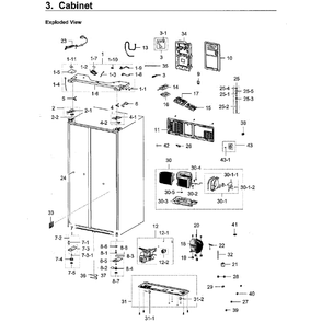 Part Location Diagram of DA92-00715A Samsung Main Control Board