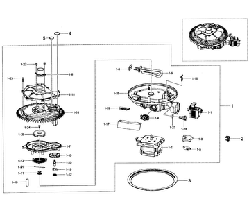 Part Location Diagram of DD81-01544A Samsung Sensor Seal