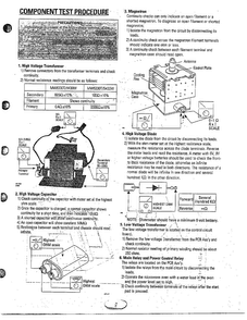 Information Page 4 Diagram and Parts List for MW5330T XAA Samsung Microwave