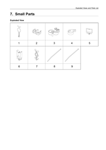 Small Parts Diagram and Parts List for WF45R6300AV US-00 Samsung Washer