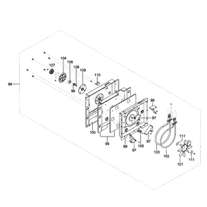 Casing Assembly Diagram and Parts List for ME179KFETSR AA-01 Samsung Microwave Oven Combo
