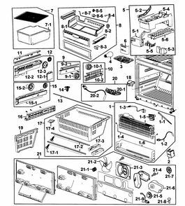 Part Location Diagram of DA47-00424A Samsung Heater Sheath