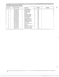 Complete Microwave Page 8 Diagram and Parts List for MW4530U XAA Samsung Microwave