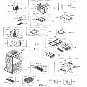 Part Location Diagram of DA97-16025A Samsung Assembly Plate Cooling; Aw3-14,al, T0.5