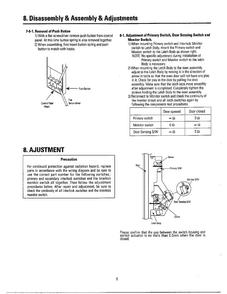 Precaution/specifications Page 7 Diagram and Parts List for MW3050W XAA Samsung Microwave