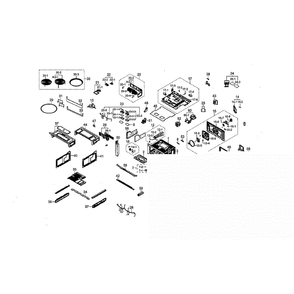 Part Location Diagram of DE61-01469A Samsung Noise Filter Holder