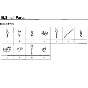 Small Diagram and Parts List for WV60M9900AW A5-0000 Samsung Washer