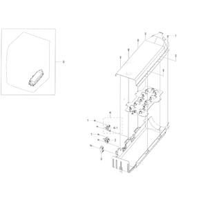 Duct Heater Diagram and Parts List for DV45K6200EZ A3-0000 Samsung Dryer