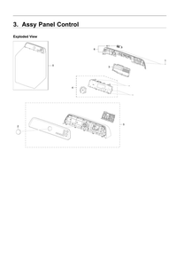 Part Location Diagram of DC92-02648A Samsung Display Control Board