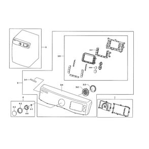 Part Location Diagram of DC97-16022F Samsung Assembly S.panel Control