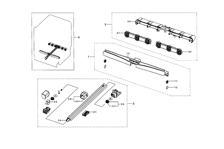 Motion Assy Diagram and Parts List for DW80H9970MO AA-0000 Samsung Dishwasher
