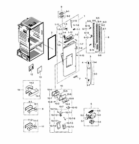 Part Location Diagram of DA61-06034B Samsung Spring