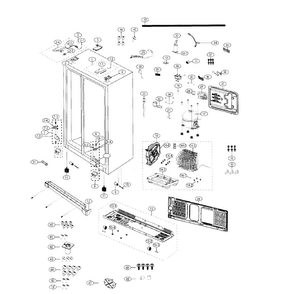 Part Location Diagram of DA62-01604A Samsung PIPE-WATER;A-TOP06,PV