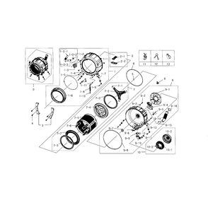 Part Location Diagram of 6044-002157 Samsung RING-OG;ID28,OD32.2,T2.1