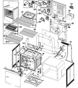 Part Location Diagram of DG62-00028A Samsung ADIABATIC-COIL A;CTI613E