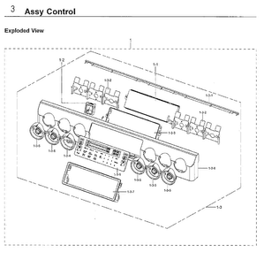 Part Location Diagram of DG64-00497A Samsung Chassis
