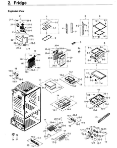 Part Location Diagram of DA97-12815C Samsung Assy case motor-ref