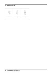 Small Parts Diagram and Parts List for DVG45T3200W A3-00 Samsung Dryer