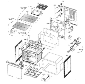 Part Location Diagram of DG97-00135A Samsung DISCONTINUED